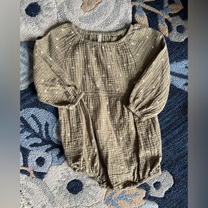 Rylee + Cru Long Sleeve Northern Star Romper